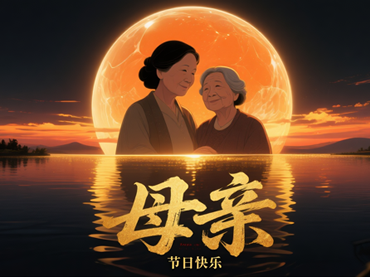 愿時(shí)光慢行，讓陪伴更長，母親節(jié)快樂！